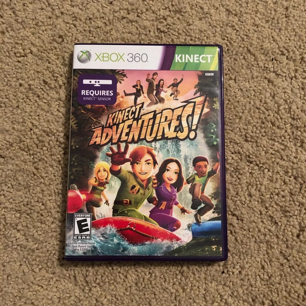Microsoft XBOX 360 Kinect Game Bundle Star Wars, Disneyland, Sports, Adventures